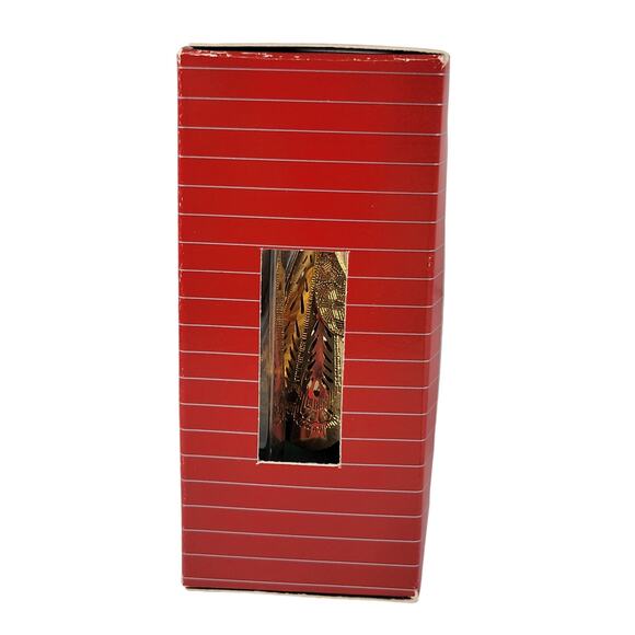 Vintage Hallmark Keepsake Magic Lighted Brass Angel Ornament Heavenly Glow 1988 - Picture 8 of 8